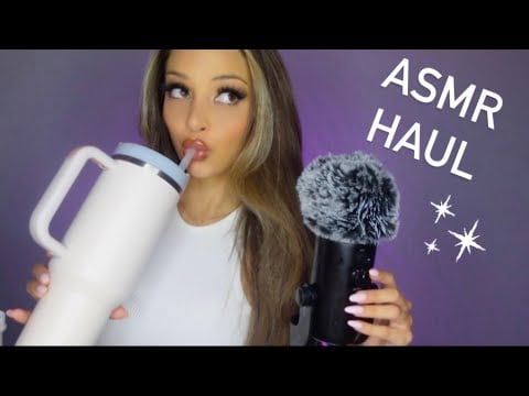 🎂 Relaxing Birthday Haul ASMR ✨ Tapping, Crinkles & Soft Spoken | Satisfying Unboxing