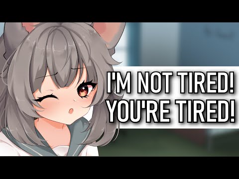 Sleepy Mouse Girl Won't Snooze... - Cute Monster Girl Roleplay ASMR