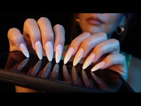 ASMR 100% Tapping for the BEST Sleep 😴 long nails, no talking