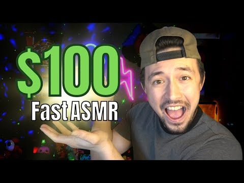 ASMR | $100 ASMR Video 💰💵 | 🚨👉 ALL NEW TRIGGERS! | Fast and Unpredictable ASMR 🔥