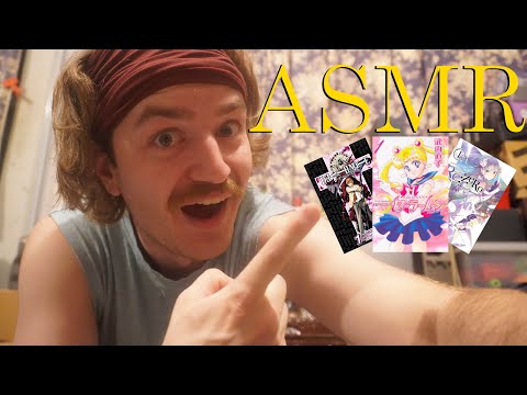 ASMR: Softly Spoken, Tapping and Scratching on Manga books