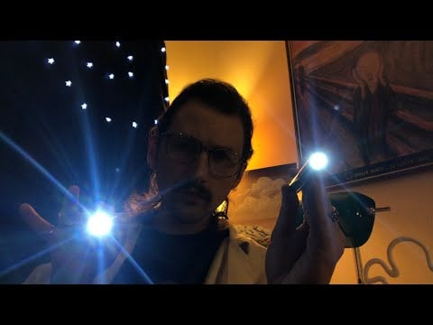 ASMR 3 Minute Experimental Light Exam Roleplay