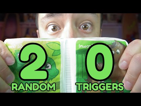 🔴 20 Random ASMR Triggers for SLEEP 💤 & TINGLES ✨