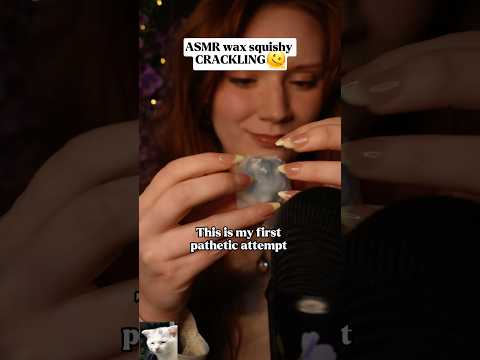 Wax Crackling Squishy 😴 ASMR