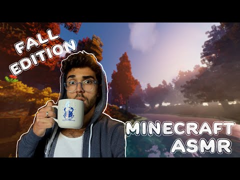 ASMR Minecraft Fall Edition 🍂 (rambling)