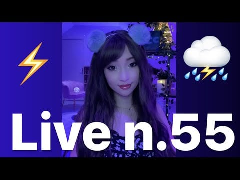 🔵 LIVE n°55 - Orage, pluie sur velux, tonnerre et foudre 😱⚡️🌧  New trigger limace multicolore 🌈 🐛