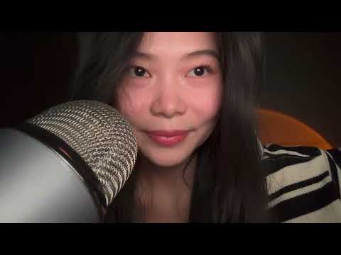 ASMR Nail tapping and hand movements