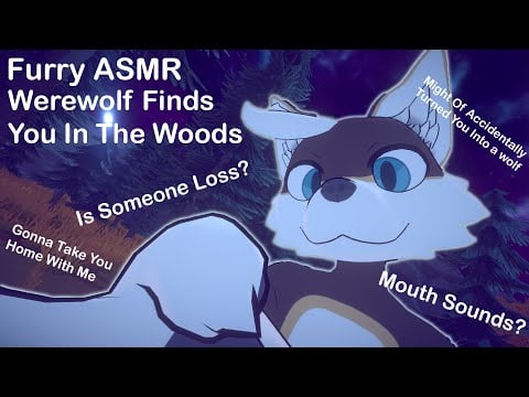 [Furry ASMR] Werewolf Finds You In The Woods...