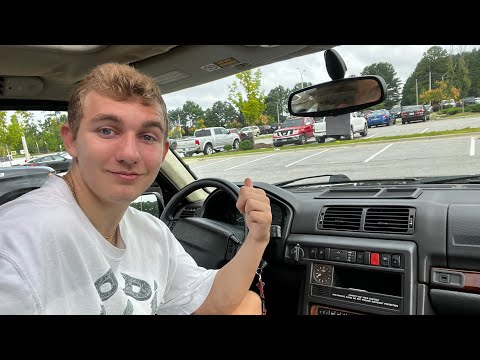 Doing Asmr in the school parking lot