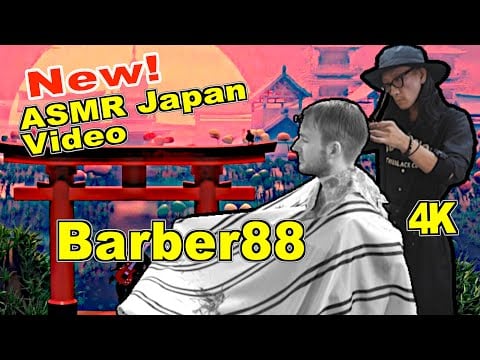 💈✂️🇯🇵 ASMR Master Japanese Barber88 & Edward - Single Cam Video