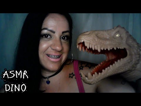 ASMR-SONS DE BOCA COM O DINO #asmr #sonsdeboca #rumo5k