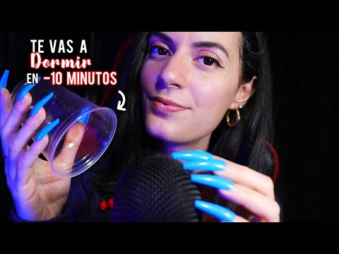 ASMR DUERME en menos de 10 minutos💙 ASMR español