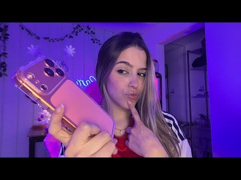 ASMR testando o microfone do meu iphone 17 PRO MAX 📲