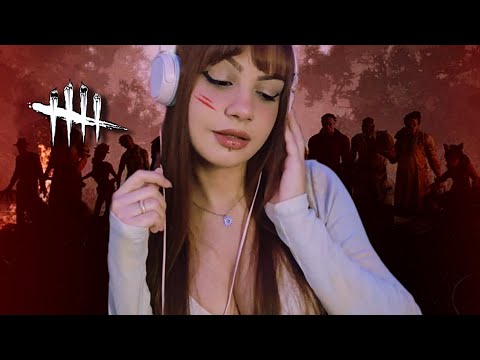 ASMR GAMEPLAY - Fugindo do monstro | Dead by Daylight