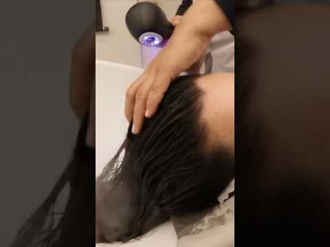 Spa de cabello con masajes y gua sha💆🏼‍♀️ #asmr #shorts #spa