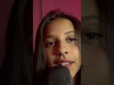 Boa noite com beijinhos #asmr #visualtingle #asmrvideo #sonsdeboca