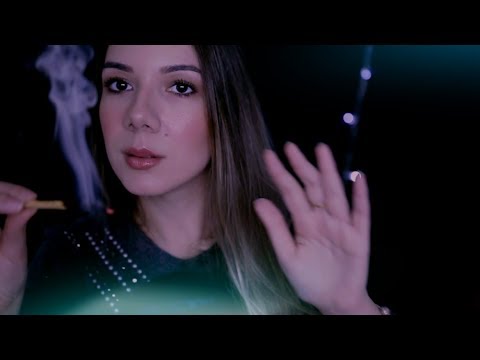 ASMR PURIFICANDO SUA ENERGIA COM PALO SANTO | PARA RELAXAR E DORMIR BEM