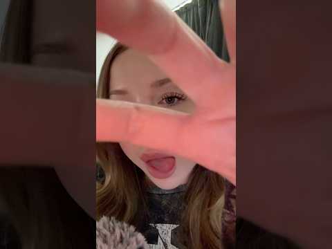 Gum chewing Mouthsounds and tongue swirls asmr with visuals #tingles #visualtingle #asmrvideo #relax