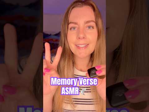 Relax and memorize scripture in ASMR (2 Corinthians 5:21) #asmr #bible #bibleverse #memoryverse