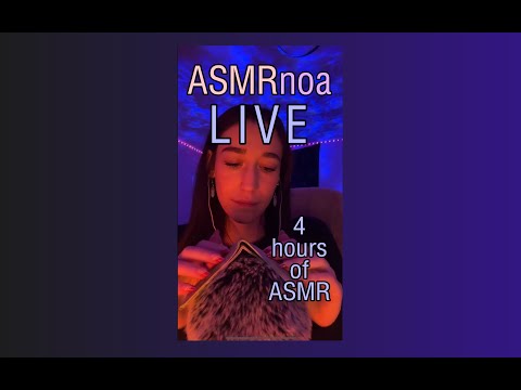 ASMRnoa | asmr for sleep and relaxation 💕| live #55