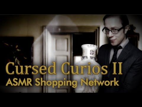 Cursed Curios Samhain Sale ASMR Shopping Channel (Tapping Sounds, Relaxing Male British Voice ASMR)