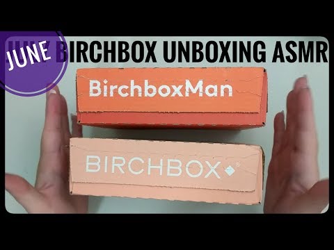 June Birchbox Unboxing ASMR