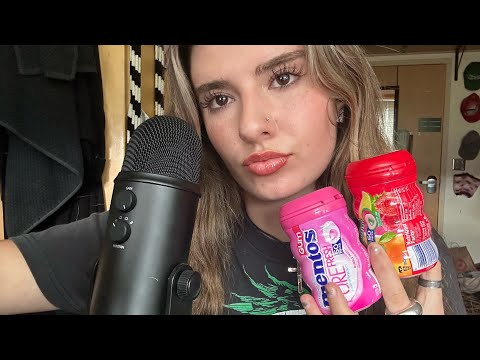 [ASMR] RAMBLE + GUM CHEWING (college, moving, etc)