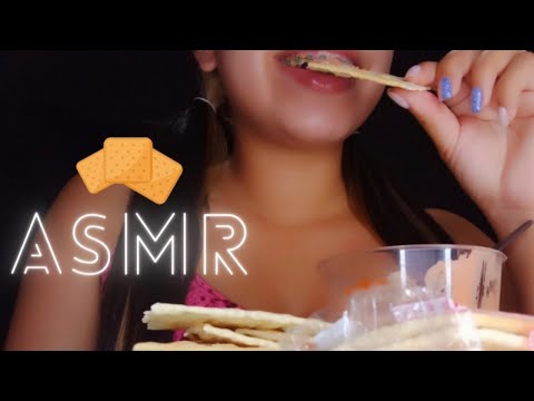 ASMR Comiendo galletas ( Sonidos super crujientes )