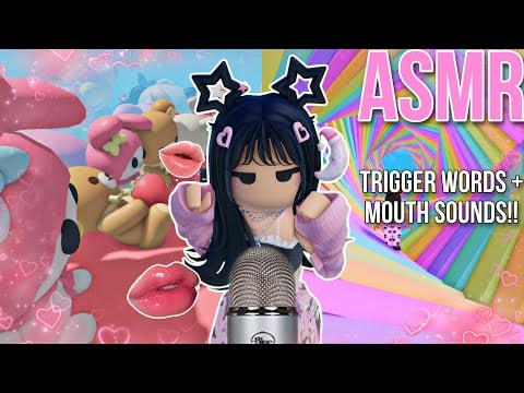 ROBLOX ASMR 🌟 30 Minutes of Relaxing Repetitive Trigger Words + Mouth Sounds (Sanrio Obby! 🎀)