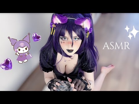 Goth Mona Relaxes You | ASMR ♡ Cosplay Role Play