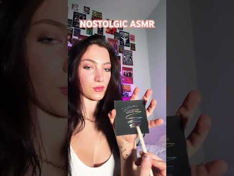 NOSTOLGIC ASMR 🩵 #satisfying #asmrsounds #asmrshorts #shorts