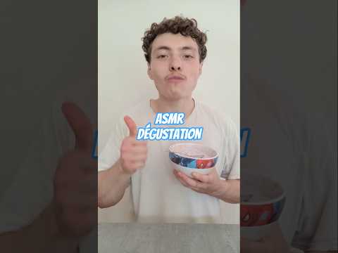 asmr dégustation post workout #asmr #asmrfrançais