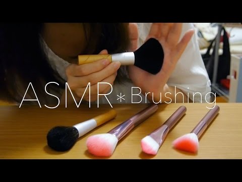 [ASMR] マイクをブラッシング Brushing the Microphone [囁き声-Whisper]