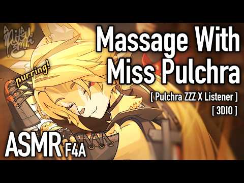 Soothing Purrs + Ear Cleaning [F4A] [Pulchra Zenless Zone Zero] [Audio Roleplay ASMR] [Audio RP]