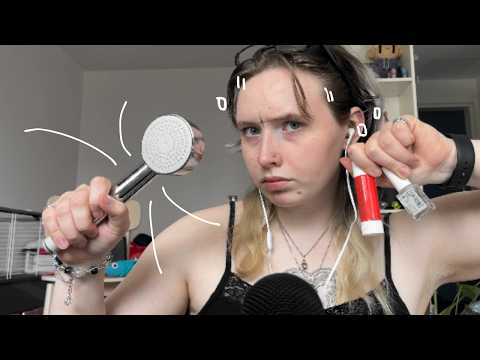 asmr makeup with wrong objects