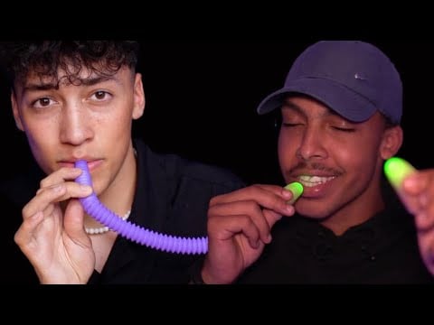 Epic ASMR Mouth Sounds Collab with @ASMRIzak