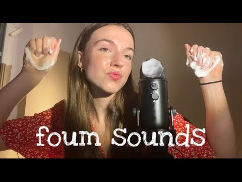 ASMR Foam sounds🧼