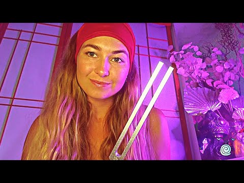 [ASMR] ~ 💖Reiki for Pain Relief💖 | Reiki Massage | ASMR Sound Healing | 🎵Tuning Fork ASMR🎵