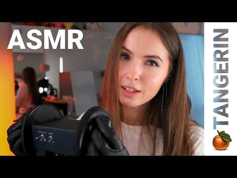 ASMR Ear Massage with Gloves & Soft Whispering for Deep Sleep | Tangerin