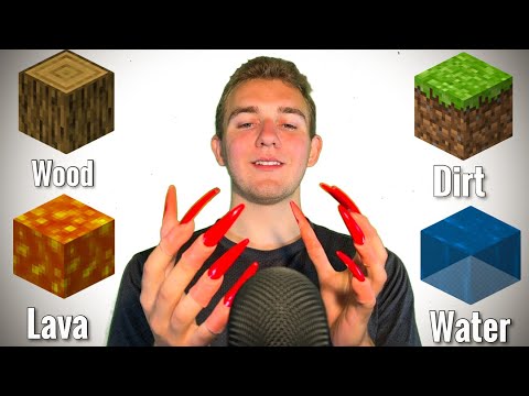 ASMR Recreating the most Iconic Minecraft Sounds