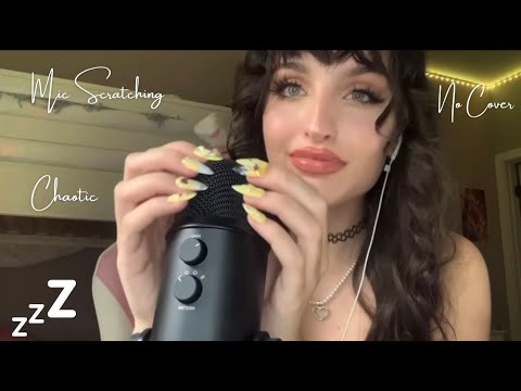 Beebee ASMR Mic Scratching no Cover Part 3 Compilation | Fast & Aggressive, Scratch, Kisses, Chaos