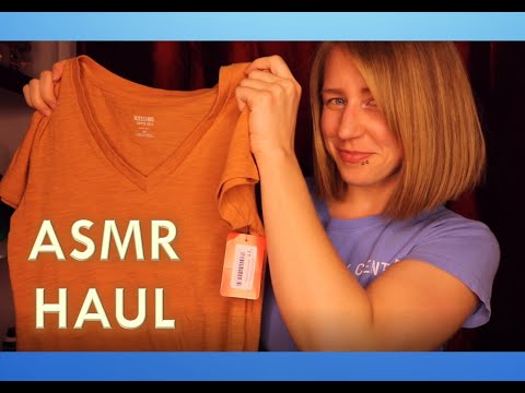 ASMR - Back to school Haul