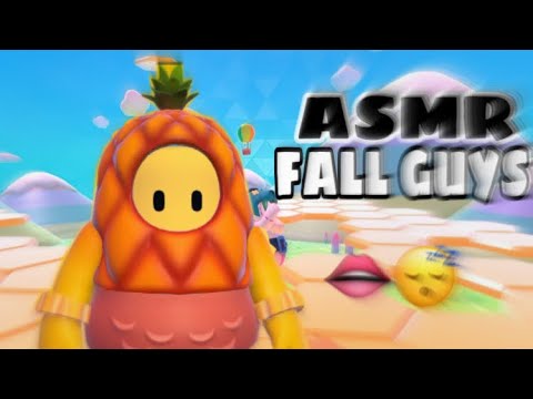 ASMR FRANÇAIS BRUITS DE BOUCHE sur FALL GUYS 👄😴