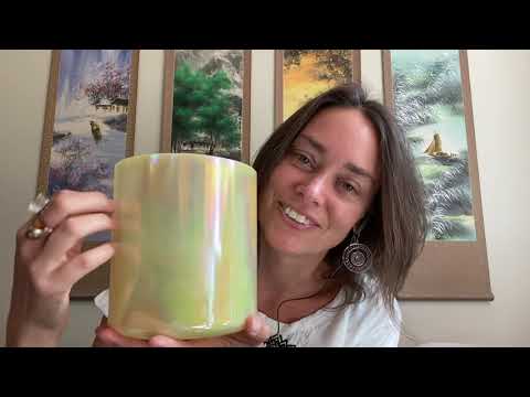 Sacred ASMR and Reiki | Chakra Cleansing with Crystal and Tibetan Singing Bowls