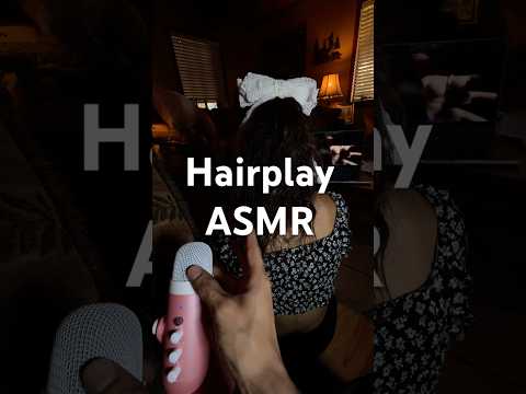 Relaxing hairplay asmr!!😁🕊️