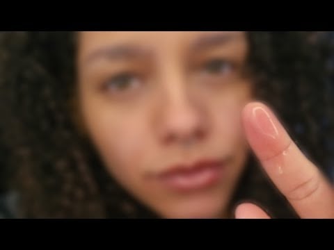 ASMR • Banho de gato em voce! 💦😴(spit painting)