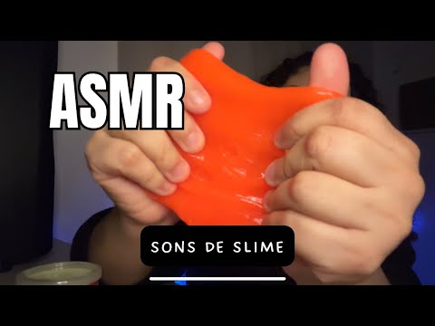ASMR CASEIRO - SONS DE SLIME PARA RELAXAR