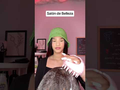 #asmr Salón de Belleza 💇🏻‍♀️ #hairwashasmr #asmrhaircut #hairoil #masajecapilar #asmrhair #cabello