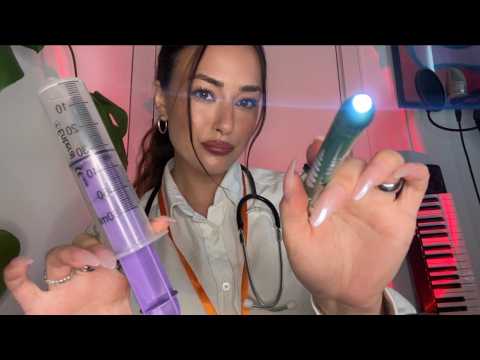 [ASMR] sleep tech treats your insomnia & tingle immunity (fast & aggressively)