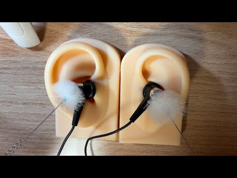 ASMR👂인이어 마이크 귀청소&귀마사지 | in ear mic cleaning&massage asmr